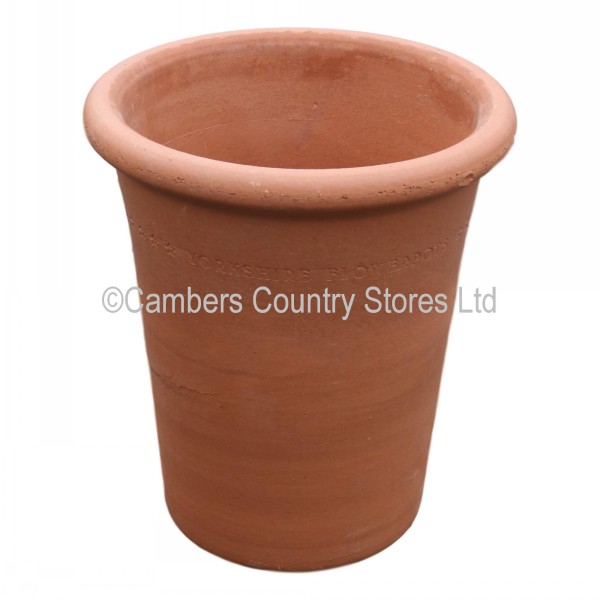 Yorkshire Pots Terracotta Flowerpot Tall (2023) Cambers Country Store